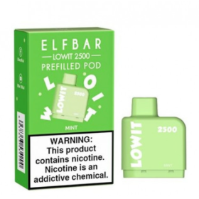 Батарея Elf Bar Lowit 2500 Mint (Ловит Мята) Felix Shop