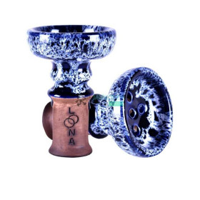 Чаша для кальяна LOONA Meteor синяя deepsy Felix Shop