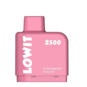 Картридж Elf Bar Lowit 2500 Strawberry Yogurt (Ловит Клубничный Йогурт) Felix Shop