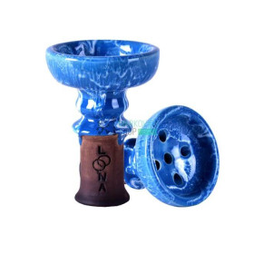 Чаша для кальяна LOONA Meteor голубая heavenly Felix Shop