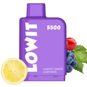 Картридж Elf Bar Lowit 5500 Cherry Grape Lemonade (Ловит Вишнево-виноградный Лимонад) Felix Shop
