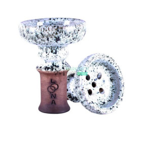 Чаша для кальяна LOONA Meteor белая moldy Felix Shop