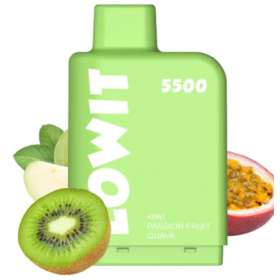 Картридж Elf Bar Lowit 5500 Kiwi Passion Fruit Guava (Ловит Киви Маракуйя Гуава) Felix Shop