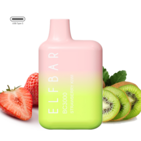 Электронные сигареты Elf Bar BC3000 Strawberry Kiwi (Ельф бар Клубника Киви) Felix Shop