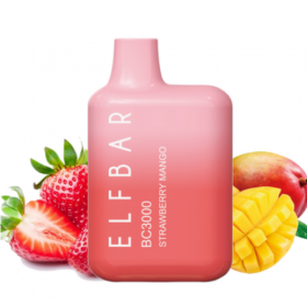 Электронные сигареты Elf Bar BC3000 Strawberry Mango (Ельф бар Клубника Манго) Felix Shop