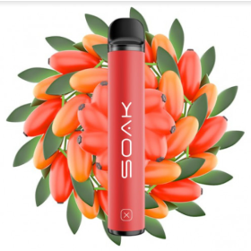 Электронная сигарета Soak 1500 Barberry (Соак Барбарисовый Леденец) 2% Felix Shop