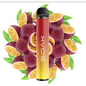 Электронная сигарета Soak 1500 Passion Bubble (Соак Маракуйя) 2% Felix Shop