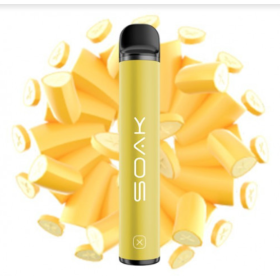 Электронная сигарета Soak 1500 Ice Banana (Соак Ледяной Банан) 2% Felix Shop