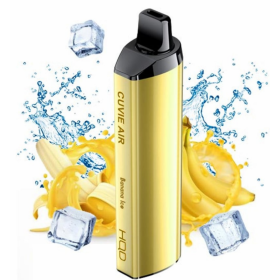 Электронная сигарета HQD 4000 Cuvie Air Banan Ice (Банан Айс)  Felix Shop
