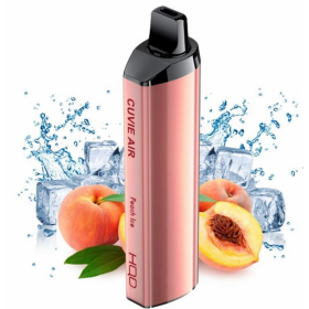 Электронная сигарета HQD 4000 Cuvie Air Peach Ice (Персик Айс)  Felix Shop