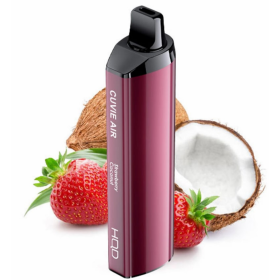 Электронная сигарета HQD 4000 Cuvie Air Strawberry Coconut (Клубника Кокос)  Felix Shop