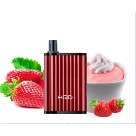 Электронная сигарета HQD CUVIE MAYA 6000 Strawberry Custard (Клубничный заварной крем) Felix Shop
