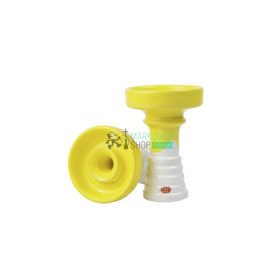 Чаша для кальяна RS Bowls HR V2.0 Harmonia белая с жёлтым Felix Shop