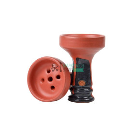 Чаша для кальяна RS Bowls GS Mat черная с красным Felix Shop