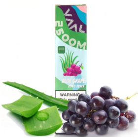 Электронные сигареты VAAL 2500 Aloe Grape  (Велл) Алое Виноград Felix Shop