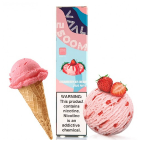 Электронные сигареты VAAL 2500 Strawberry Ice Cream (Велл) Клубничное Мороженое Felix Shop