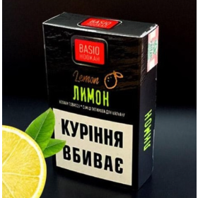 Табак Basio Лимон 50грамм Felix Shop