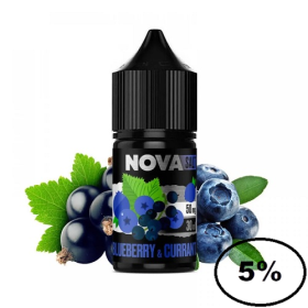 Жидкость Nova Blueberry Currant (Черника Черная Смородина) 30мл 5% Felix Shop