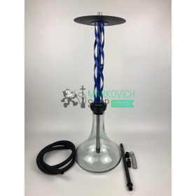 Кальян GRAMM TORR Синий колбой 2x2 под SS Felix Shop