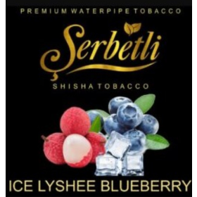 Табак Serbetli Ice Lychee Blueberry (Щербетли Айс Личи Черника) 50 грамм Felix Shop