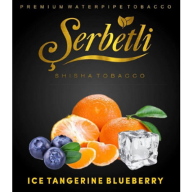 Табак Serbetli Ice Tangerine Blueberry (Щербетли Айс Мандарин Черника) 50 грамм Felix Shop