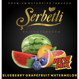Табак Serbetli Blueberry Watermelon Grapefruit (Щербетли Черника Арбуз Грейпфрут) 50 грамм Felix Shop