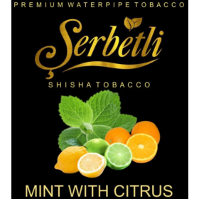 Табак Serbetli Citrus Mint (Щербетли Цитрус с Мятой) 50 грамм Felix Shop