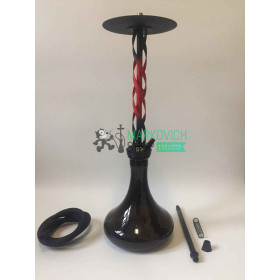 Кальян GRAMM TORR Gradient Черно-Красный колбой 2x2 под SS Felix Shop