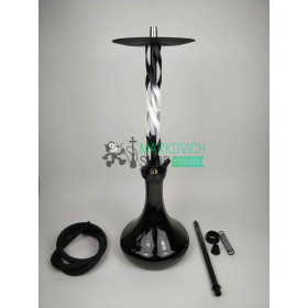 Кальян GRAMM TORR Черно-белый колбой 2x2 под SS Felix Shop