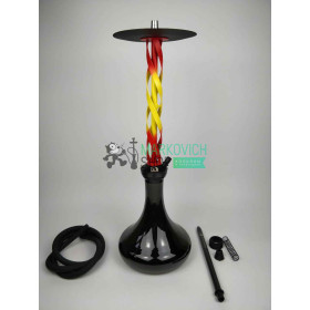 Кальян GRAMM TORR Красно-жёлтый колбой 2x2 под SS Felix Shop