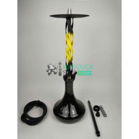 Кальян GRAMM TORR Черно-жёлтый колбой 2x2 под SS Felix Shop