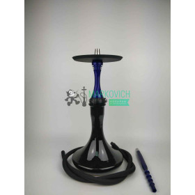 Кальян Alpha Hookah Model X Dark Blue с колбой Craft Felix Shop