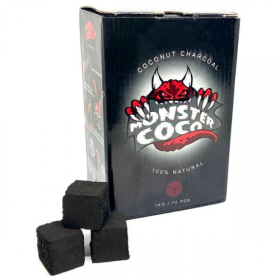 Уголь Monster Coco С25 (Монстер) 72 куб. 1кг Felix Shop