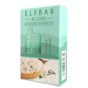 Электронные сигареты Elf Bar BC3000 Vanilla Custard (Ельф бар Ванильный Крем) Felix Shop