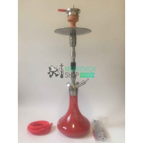 Кальян Amy Deluxe SS 06 Dark Steel Красный Felix Shop