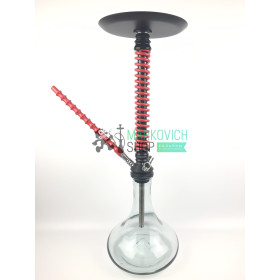 Кальян Mamay Customs v3 Coilovers черно-красный с колбой 2x2 под SS Felix Shop