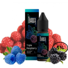 Жидкость Chaser Black Triple Raspberry (Чейзер блэк Тройная Малина) 15мл 5% Felix Shop