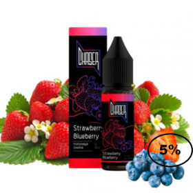 Жидкость Chaser Black Strawberry Blueberry (Чейзер блэк Клубника Черника) 15мл 5% Felix Shop