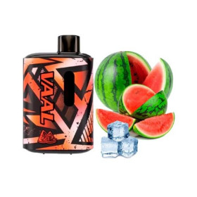 Электронные сигареты VAAL E5000 Lush Raspberry (Велл) Арбуз Малина Felix Shop