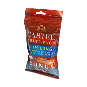 Фильтр Сигаретный Filter tips Cartel 6/22mm Long (100шт.) Felix Shop