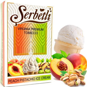 Табак Serbetli Peach Ice Cream Pistachio (Щербетли Фисташково Персиковое Мороженное) 50 грамм Felix Shop