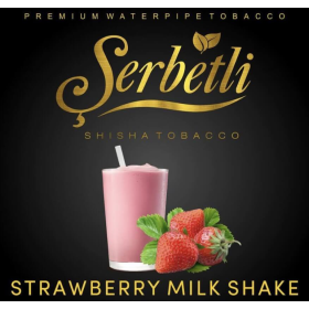 Табак Serbetli Strawberry Milkshake (Щербетли Клубничный Милкшейк) 50 грамм Felix Shop
