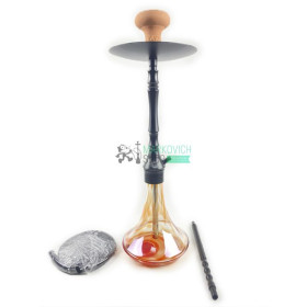 Кальян Yahya Nozzle черно-красный Felix Shop