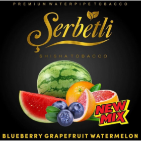 Табак Serbetli Blueberry Grapefruit Watermelon (Щербетли Черника Грейпфрут Арбуз ) 50 грамм Felix Shop