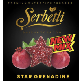 Табак Serbetli Star Grenadine (Щербетли Звезда Граната) 50 грамм Felix Shop