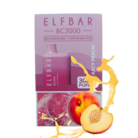 Электронные сигареты Elf Bar BC3000 Juicy Peach (Ельф бар Сочный персик) Felix Shop