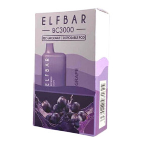 Электронные сигареты Elf Bar BC3000 Grape (Ельф бар Виноград) Felix Shop