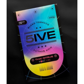 Табак 5IVE Medium Thai Citrus (Файв Медиум Тайский Цитрус) 100грамм Felix Shop