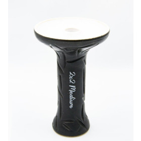 Чаша для кальяна  2х2 Medium Chaos White Felix Shop