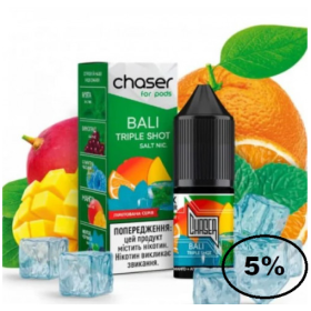 Жидкость Chaser Bali Triple Shot (Чейзер Манго Апельсин Маракуйя) 15мл 5% Felix Shop